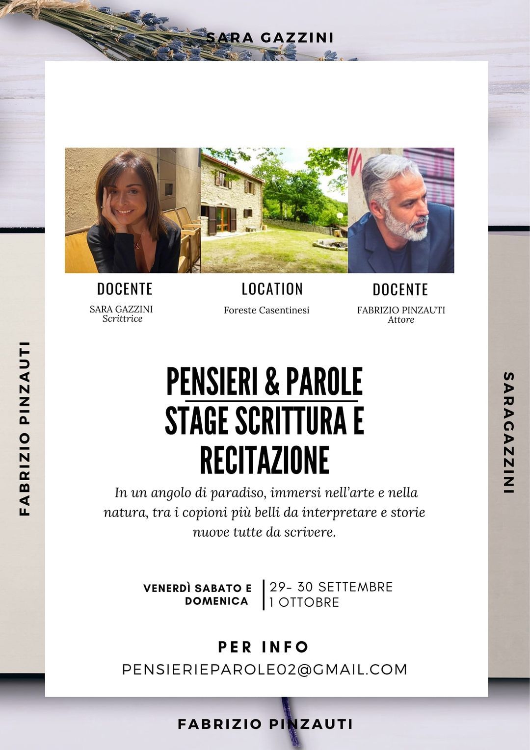 STAGE SCRITTURA E RECITAZIONE