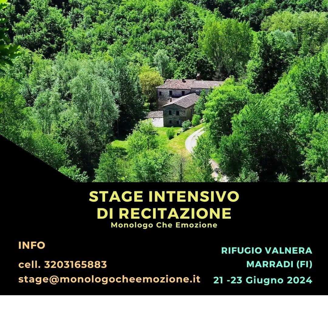 STAGE INTENSIVO DI RECITAZIONE